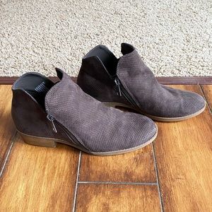 Brown booties